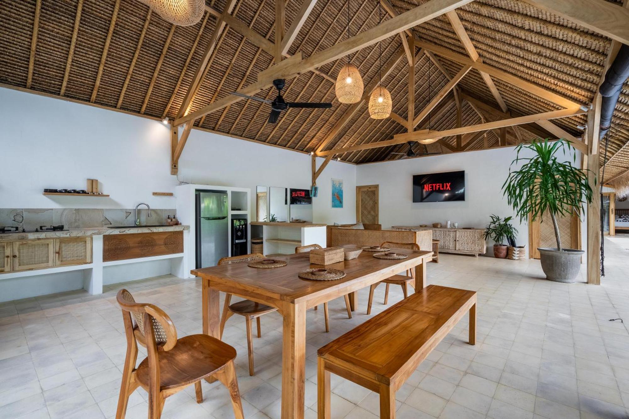 Villa Kelapa Kucing Gili Air Esterno foto