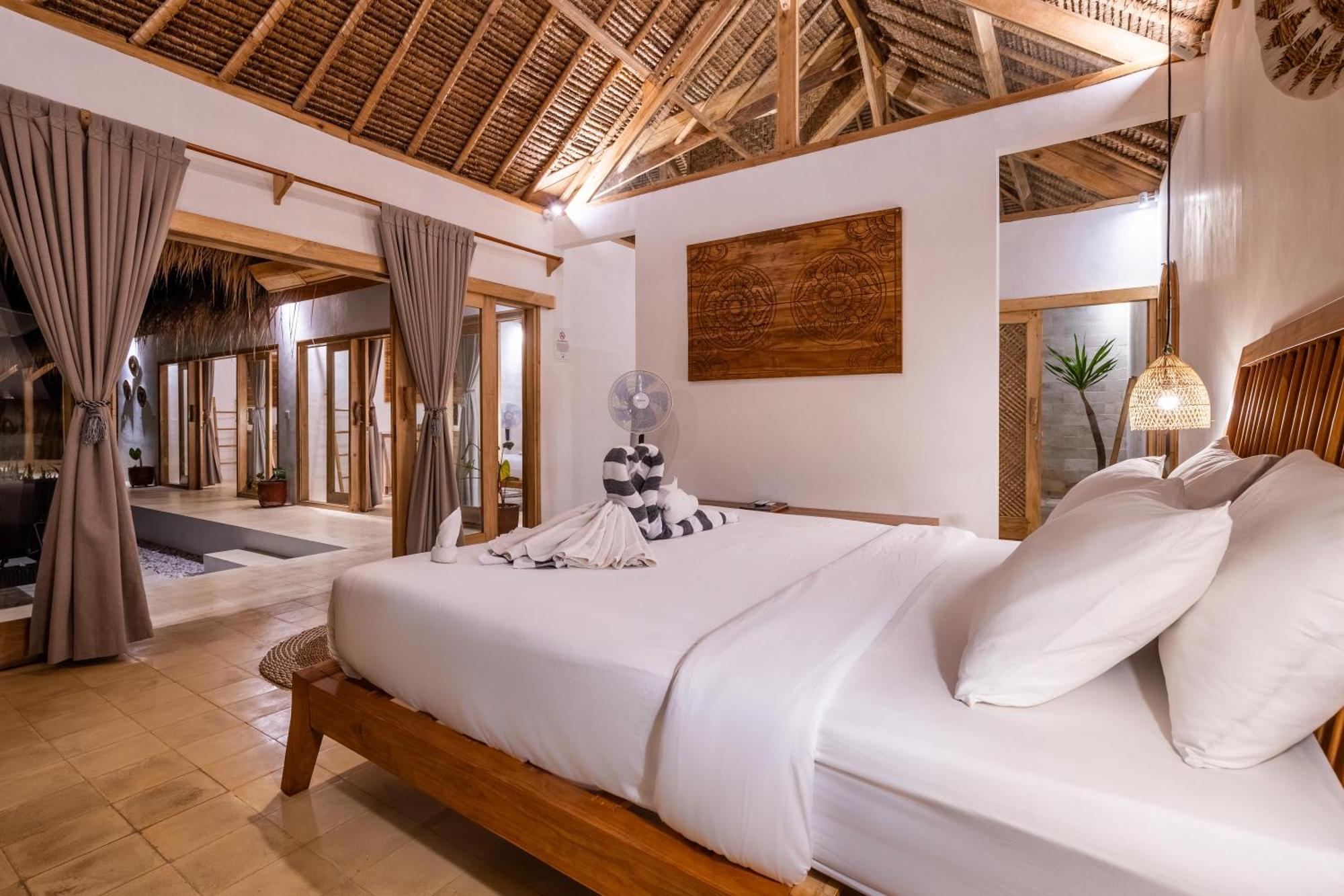 Villa Kelapa Kucing Gili Air Esterno foto
