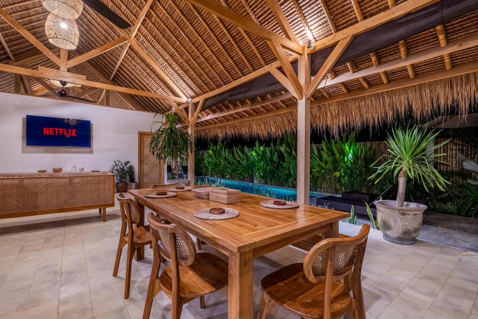 Villa Kelapa Kucing Gili Air Esterno foto