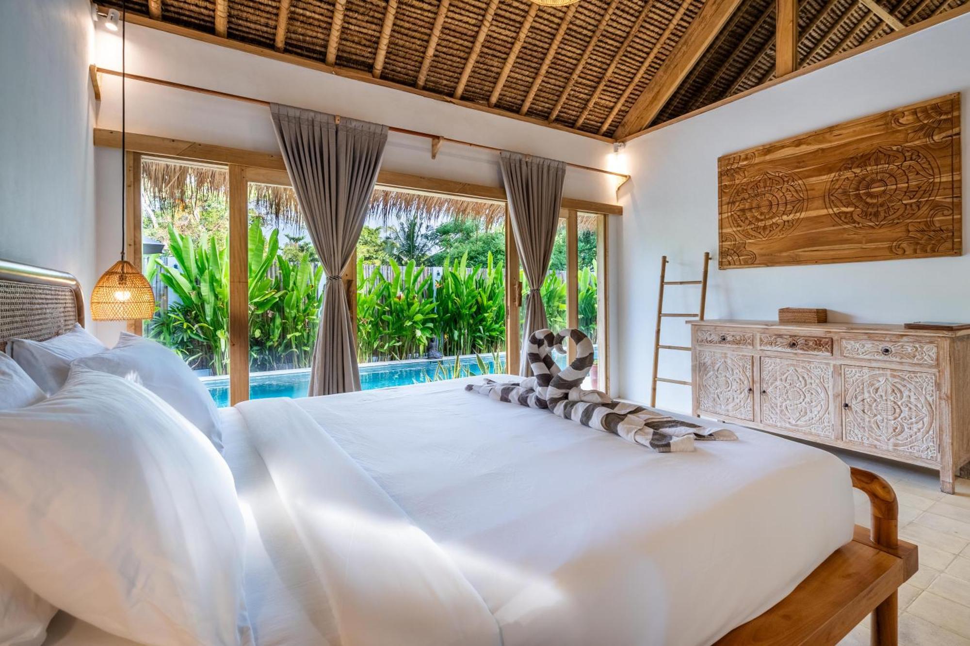 Villa Kelapa Kucing Gili Air Esterno foto